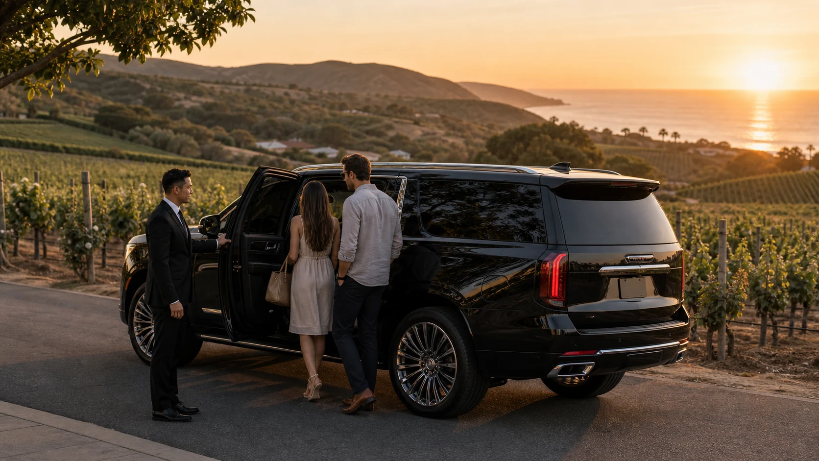 Wine Country & Malibu Vineyard Tours by Private Chauffeur